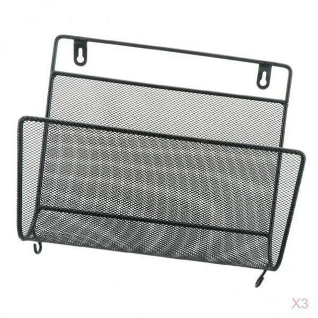 3 estantes de pared para periódicos, revistero, estante de cocina, soporte para periódicos, color a elegir