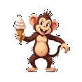 thumbnail image 3 of Cartoon Monkey Theme Stickers, Waterproof Monkey Theme Sticker for Water Bottle Laptop Phone Cases Planner Skateboard Luggage Helmet Party Favor Decor, Ideal for Adults Teens Teacher Rewards, 3 of 9