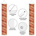 thumbnail image 4 of A Pair Of Decorative Banners 70.9×11.8in Can Be Reused And Easily Installed For Indoor Or Outdoor Or Anywhere Orange And Red Gold Marble, 4 of 7