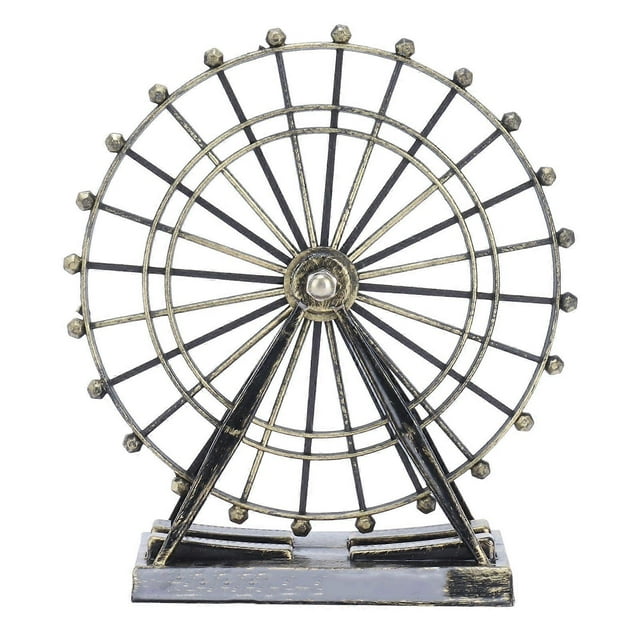 Desktop Ferris Wheel Decoration Model Ferris Wheel Statue Ornament for Home/Office