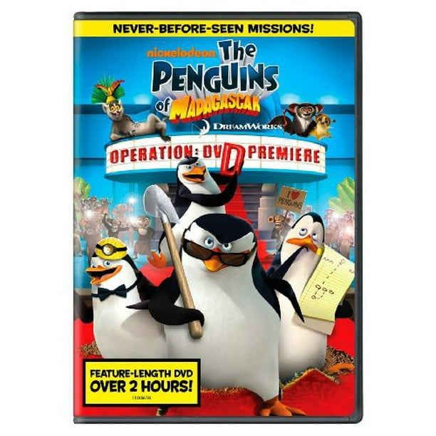 The Penguins Of Madagascar Operation Dvd Premiere Dvd Walmart Com Walmart Com
