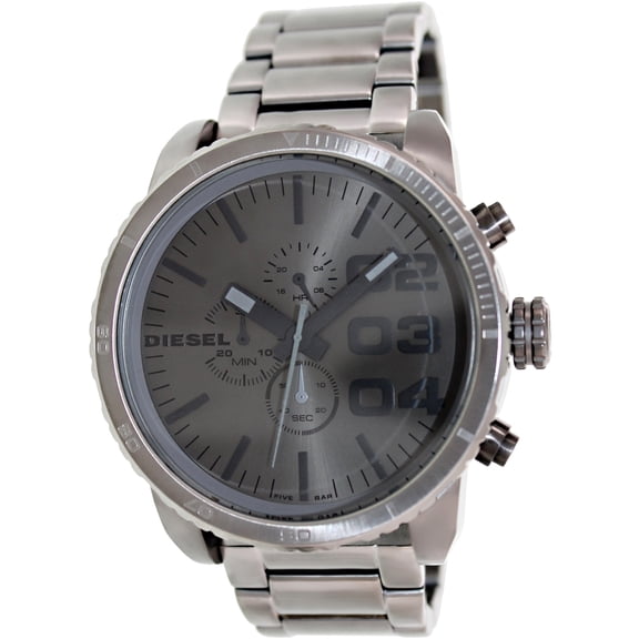 Men's Double Down DZ4215 Grey Stainless-Steel Quartz Watch