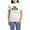 With Blue Strpe Pant, variant on - O'brien Shamrock Women's Light Pajamas - Women's Short Sleeve Print T-Shirt and Pants Light Cotton Pajama Set