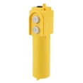 thumbnail image 1 of Unique Bargains Rainproof Hoist Crane Pendant Control Station Push Button Switch 2 Ways Yellow, 1 of 3