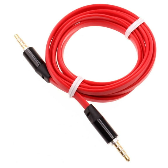 3.5mm Aux Cable for OnePlus Nord N30 5G Phone - Adapter Car Stereo Aux-in Audio Cord Speaker Jack Wire Flat Compatible With OnePlus Nord N30 5G Model