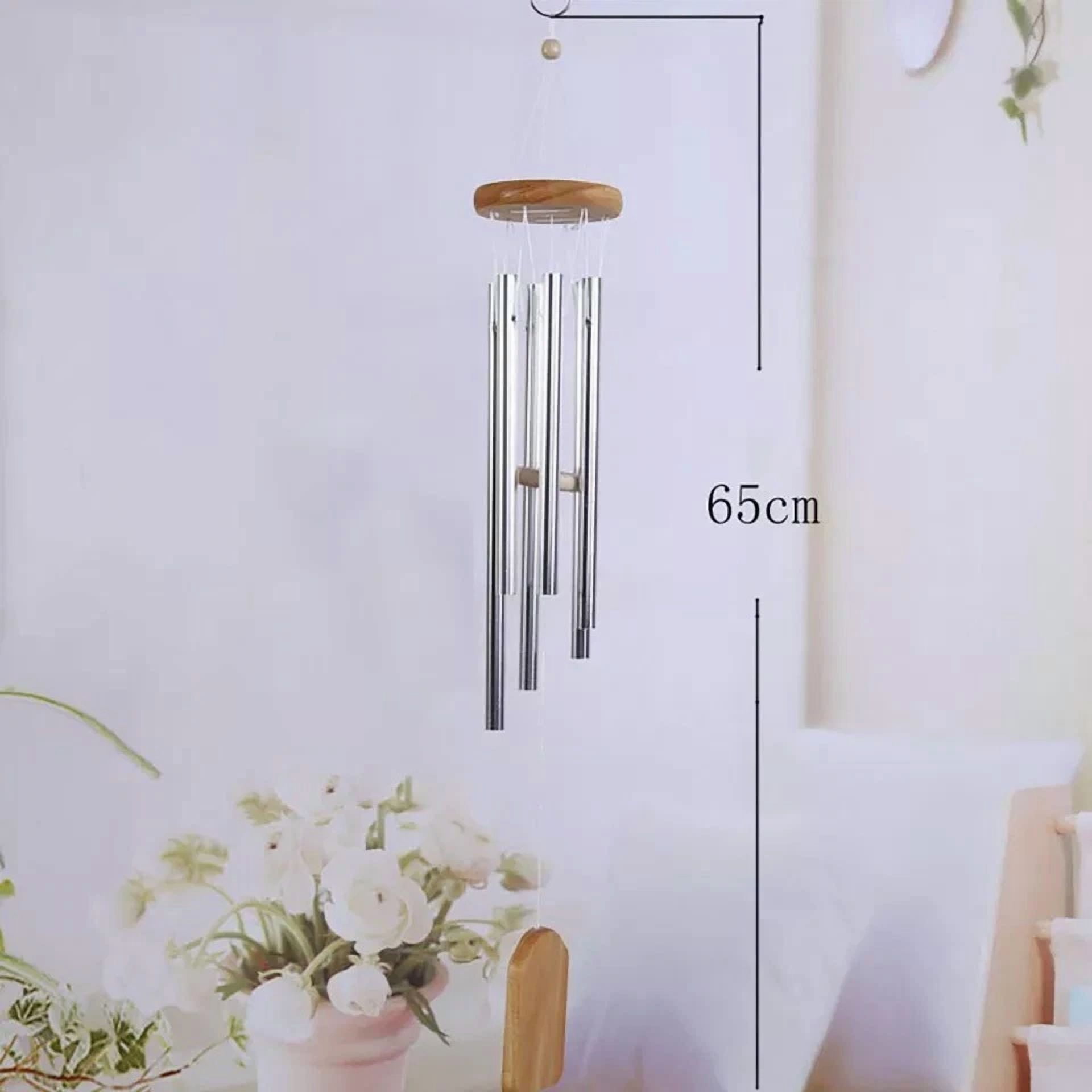 PURELY- Amazing Grace Extra Large Wind Chimes 5 Metal Tubes Outdoor Home Garden Decor