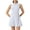 White, variant on Women's Summer Mini Dress Tennis Dress for Women Tennis Golf Dresses with Built in Shorts and Pockets for Sleeveless Workout Athletic Dresses