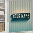 thumbnail image 6 of Leisuo Number Name Gifts for Women Men Youth Bathroom Decoration Shower Curtain Multiple Sizes White, 6 of 7