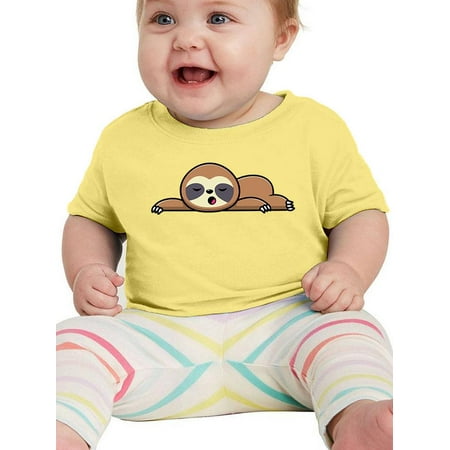 

Cute Sloth Sleeping T-Shirt Infant -Image by Shutterstock 12 Months