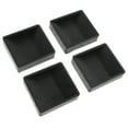 thumbnail image 5 of Tineasur 4 Pcs Rubber Furniture Caster Cups Floor Protection for Homeowners, 5 of 7