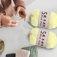 thumbnail image 5 of Hwkond Under $5 Crochet Yarn 5 Strands Milk Cotton Doll Crochet Diy Knitting Thread kid Sweater Wool Ball, 5 of 6