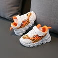 thumbnail image 3 of Boys Cute Dinosaur Running Shoes Toddler Fashion Light Up Slip On Sneakers Breathable Non Slip Walking Shoes, 3 of 6