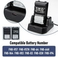 thumbnail image 4 of CD-47 Rapid Charger for Yaesu/Vertex Standard Horizon FT-60R FT-60 VX160 VX168 VX-150 VX-180 VXA-220 FT-270R HX270 HX270S HX370S Radio FNB-V94 FNB-83 FNB-V106 Battery Charger, 4 of 8