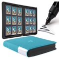 thumbnail image 1 of Top Loader Binder D DACCKIT modelo A con capacidad para 288 tarjetas, color turquesa, 1 of 7