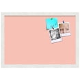 thumbnail image 2 of PinPix 22x15 Custom Cork Bulletin Board Pink Pastel Poster Board Has a Fabric Style Canvas Finish, Framed in Pink Pastel, by ArtToFrames (PinPix-1813), 2 of 5