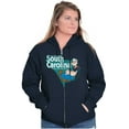 thumbnail image 3 of Popeye Relax in South Carolina SC Zip Up Hoodie Men's Women's Brisco Brands S, 3 of 5