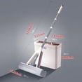 thumbnail image 2 of Sponge Mops for Floor Cleaning,Plastic Cleaning Bucket Self Wringing, 2 of 5