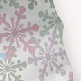 thumbnail image 2 of Simply Daisy 70" W x 73" L Snow Fall Polyester Shower Curtain, Pink Icing [1 Ct], 2 of 5