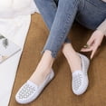 thumbnail image 3 of Mocasines para mujer, punta forma forma forma calados cómod material cuero PU, enfermería, mocasines para mujer, , 37 euros Soledad Mocasines de mujer, 3 of 8