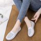 thumbnail image 3 of Mocasines para mujer, os de punta calados cómodos de material cuero PU, os de enfermería, mocasines para mujer, , 36 euros Yinane Mocasines de mujer, 3 of 8