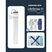 LifeStraw Go 24 oz الفولاذ المقاوم للصدأ زجاجة تصفية المياه