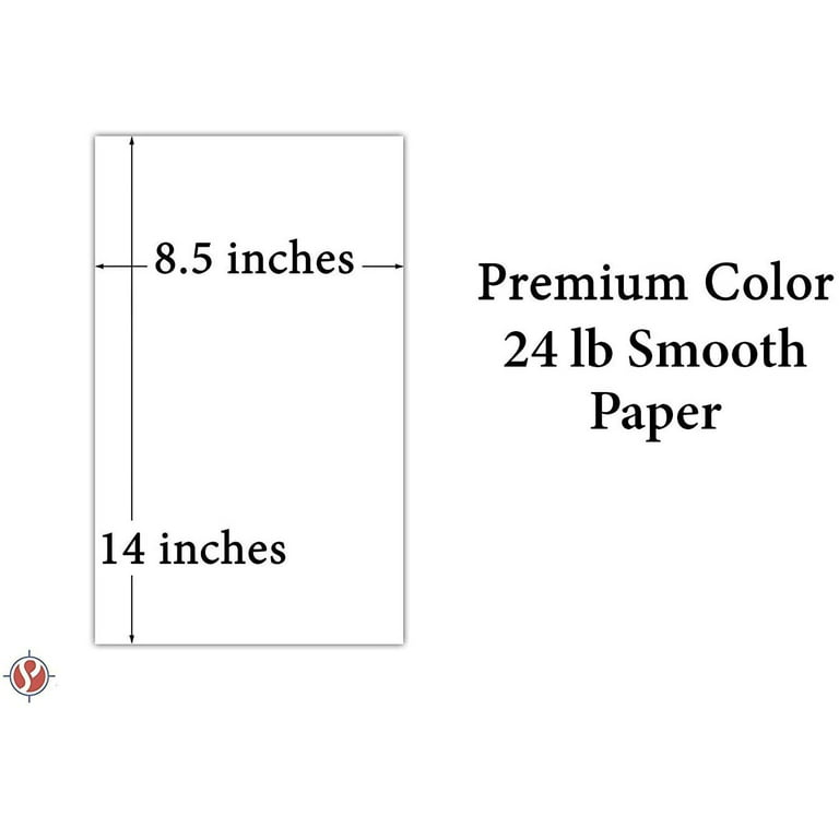 8.5 x 11 Orange Color Paper Smooth, for School, Office & Home Supplies,  Holiday Crafting, Arts & Crafts | Acid & Lignin Free | Regular 20lb Paper 