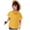 CJ10_Yellow, variant on Resicozy Girls Polo Shirts Cotton Uniform Short Sleeve T Shirts for Kids Collared Golf Polo Shirt 2-13 Years Red 130
