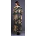 thumbnail image 4 of Bimba Kaftan Floral pour Femmes Robe Maxi de Plage Décontractée TG-3X, 4 of 5