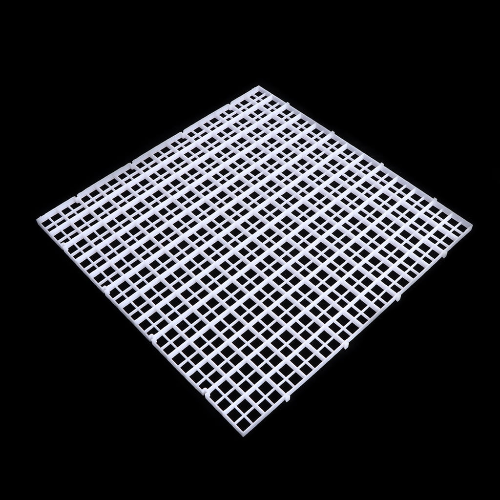 Aquarium Divider Tray Plastic Grid Aquarium Egg Crate Light Diffuser