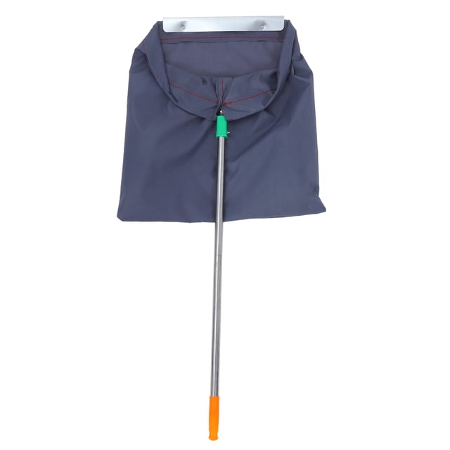 Shisuyan Sac de Jardin Type Porte-Poussière Grands Sacs à Feuilles de Cour avec Poignée Contenants à Feuilles Réutilisables Robustes Bac à Déchets Attrape-Poubelle Collecteur pour Pelouse Piscine Collecte de Feuilles Gris Foncé