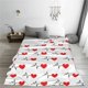 thumbnail image 5 of Balery Heartbeat Symbol Manta de Felpa Suave y Acogedora – Cobija de Franela Aterciopelada para Cama, Lavable y Cálida para Sofá, Mascotas, Transpirable-60"x50", 5 of 7