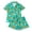 Z91-Green, variant on Halloween Couple Pajamas Satin Silk High-Waisted Lightweight Spider Pumpkin Pattern Silk Pj Shorts Set Short Sleeve Button Top with Shorts Sleepwear Loungewear