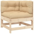 thumbnail image 2 of vidaXL 6 Piece Garden Lounge Set with Cushions Solid Wood, 2 of 5
