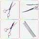 thumbnail image 3 of Tijeras De Peluquero Malubero Estilista Profesional 6 Pulgadas Multicolor, 3 of 4