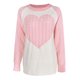 thumbnail image 5 of Suéter de cuello redondo para mujer, suéter de punto con cuello redondo para San Valentín, suéter con capucha europeo, top para mujer, 5 of 9