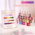 thumbnail image 2 of Set de esmaltes de uñas en gel Double Rhythm, 28 unidades, 15 ml, del mismo color, 2 of 9