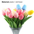 thumbnail image 2 of Grandest Birch 20Pcs Artificial Tulips Lifelike Realistic Plastic Faux Silk Floral Simulation for Home Decoration, 2 of 10