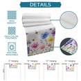 thumbnail image 7 of Table Runner Watercolor Flower Bee Table Decoration for Kitchen Dinning Plant Leaf Table Decoration for Indoor Outdoor Party Wedding Decor 13x90 Inch, 7 of 7