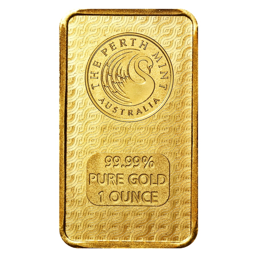 1 oz Gold The Perth Mint Bar (Lunar Dragon)