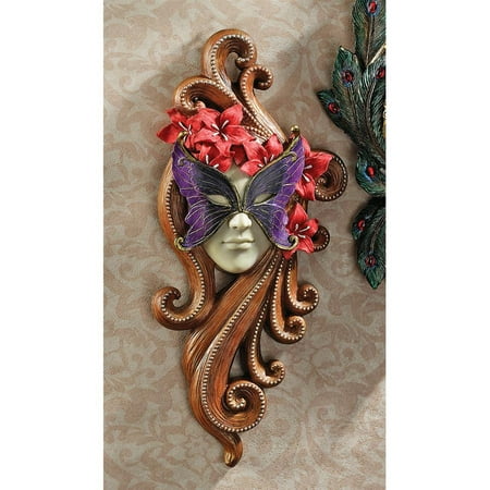 Masquerade at Carnivale Mask Wall Sculpture: Countess Allessandria