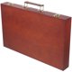 thumbnail image 1 of FELTECHELECTR Caja de herramientas de madera para el hogar, maletín para guardar pinturas y acuarelas, estuche para lápices y óleos., 1 of 6