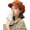 Brown, variant on Womens 8 Panel Wool-Blend Newsboy-Cap Winter Cabbie Beret Cap Gatsby Ivy Painter Hat Pageboy Caps