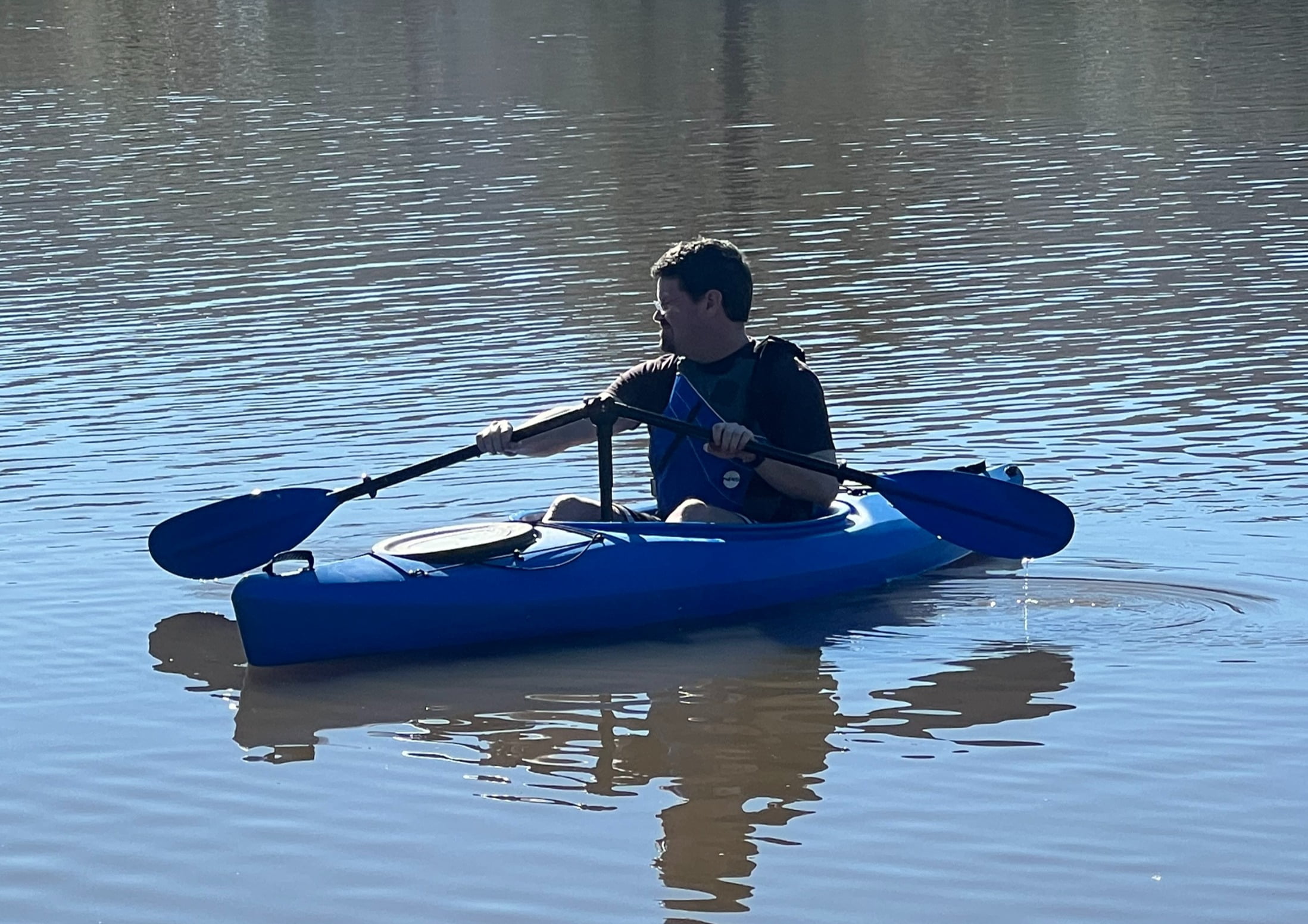 Versa Adaptive Kayak Paddle System for Sit Inside Kayaks by Angle Oar (Apex Mount)