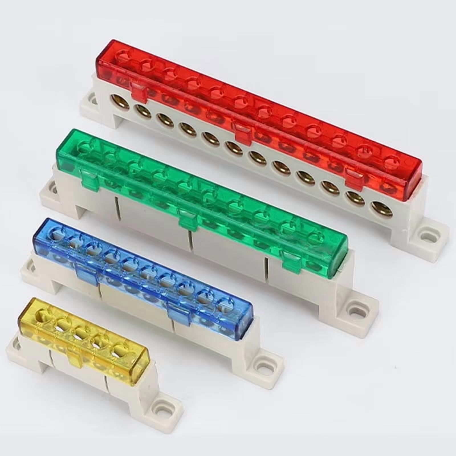 5Pcs Brass Terminals, Distribution Box Terminals, Dustproof Cable Connectors