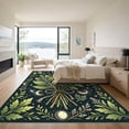 thumbnail image 3 of ODIKA 4'x6' Machine Washable Non-Slip Area Rug, Whimsigoth Sage Green High Traffic Rug, Green, 1311328, 3 of 7