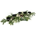 thumbnail image 5 of Northlight Berries and Eucalyptus Artificial Christmas Candle Holder - 42", 5 of 9