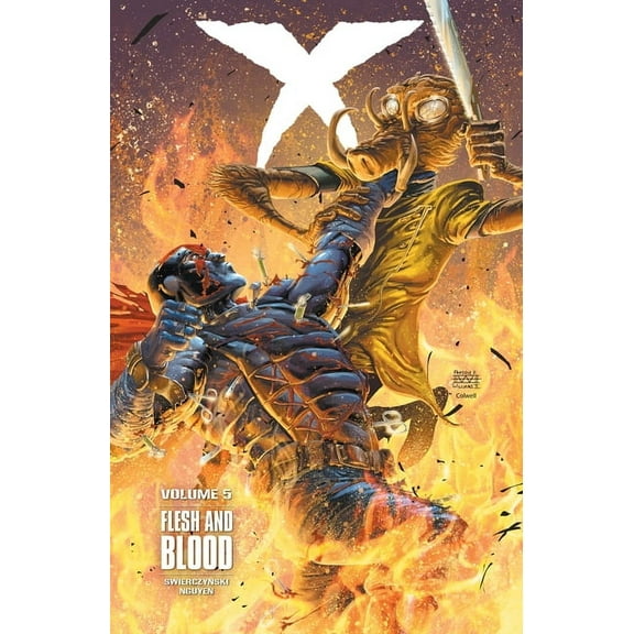 X Volume 5 Flesh and Blood (Paperback)