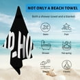 thumbnail image 4 of GZHJMY Beach Towel for Women Girls, Hip-hop Hand Drawn Lettering Bath Towel, Oversized Lightweight Sport Towel, 31x51 Inch, 4 of 7