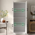 thumbnail image 5 of DIYART White Kitchen Pantry Cabinet, 71" Tall Kitchen Storage Cabinet with doors, Kitchen Pantry Hutch with Storage for Kitchen, Dining Room, 5 of 7