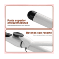 thumbnail image 3 of Tenaza Rizadora De Cabello De Cerámica De 25mm Pantalla Lcd Temperatura 100-220 Lab.G Blanco, 3 of 4